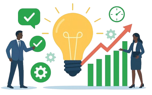 Business process transformation with AI automation